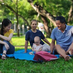 Foldable Lightweight Beach Mat Waterproof Picnic Sleeping Mat ((Ask for Size))